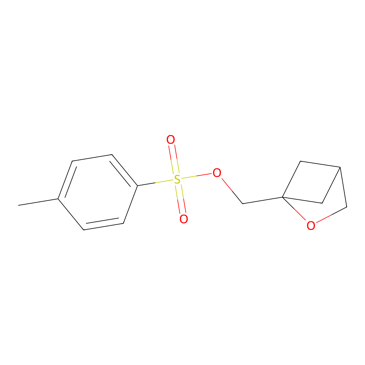 {2-Oxabicyclo[2.1.1]hexan-1-yl}methyl 4-methylbenzene-1-sulfonate molecular structure, CAS 2414430-74-1