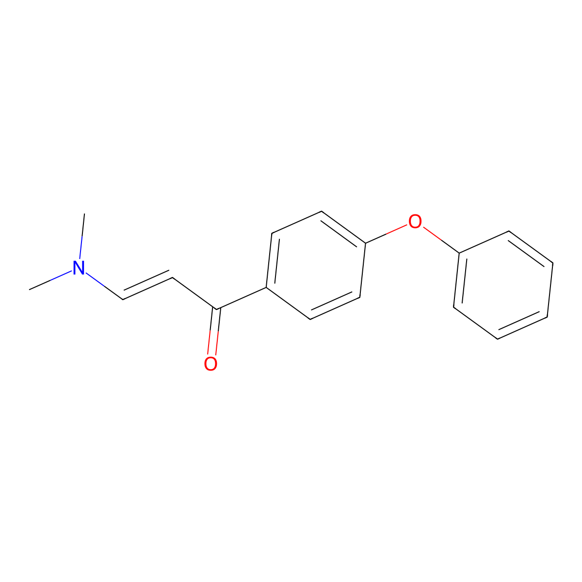 3-(Dimethylamino)-1-(4-phenoxyphenyl)-2-propen-1-one molecular structure, CAS 241488-13-1