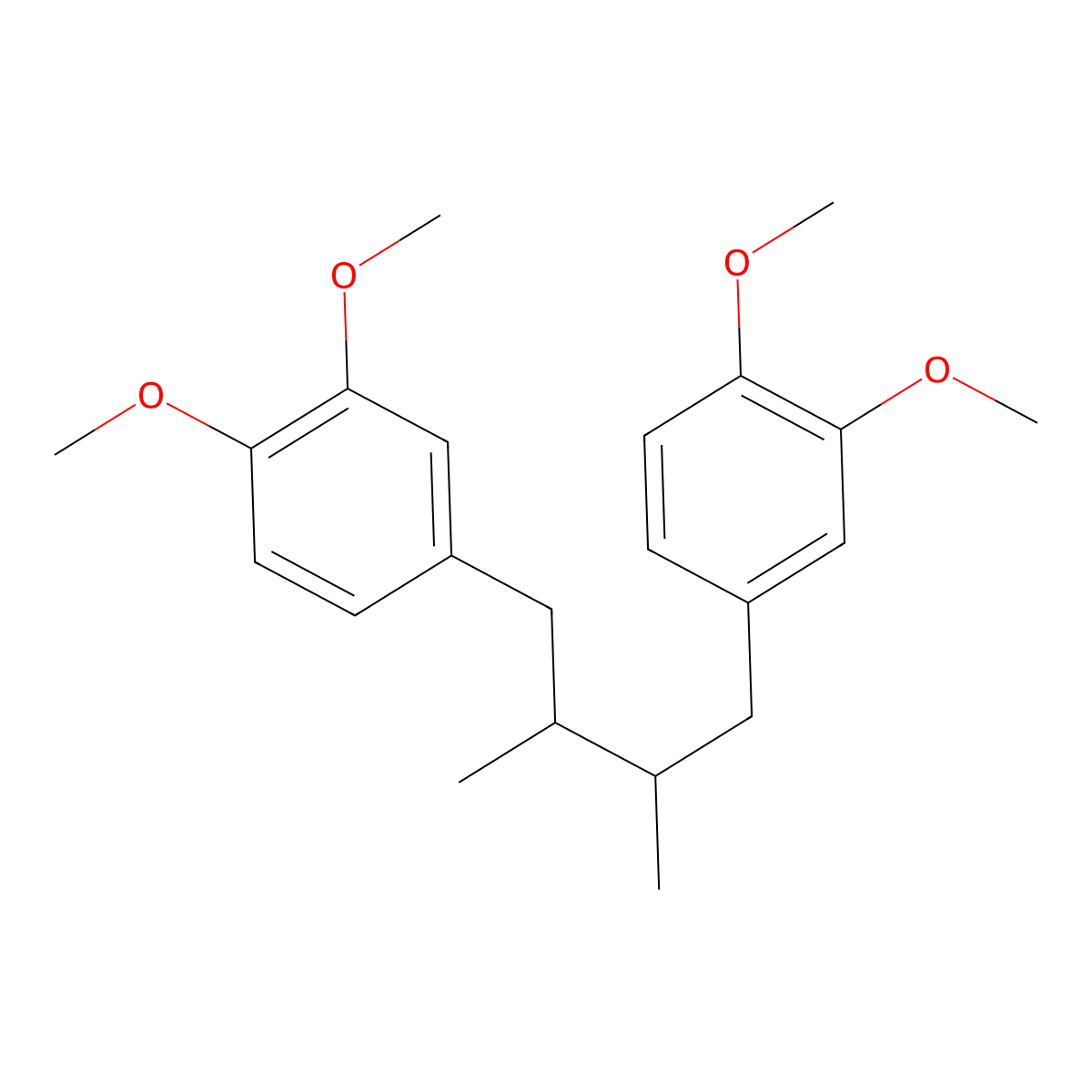 Terameprocol molecular structure, CAS 24150-24-1