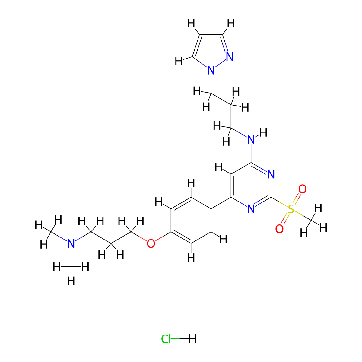 TP-238 (hydrochloride) molecular structure, CAS 2415263-05-5