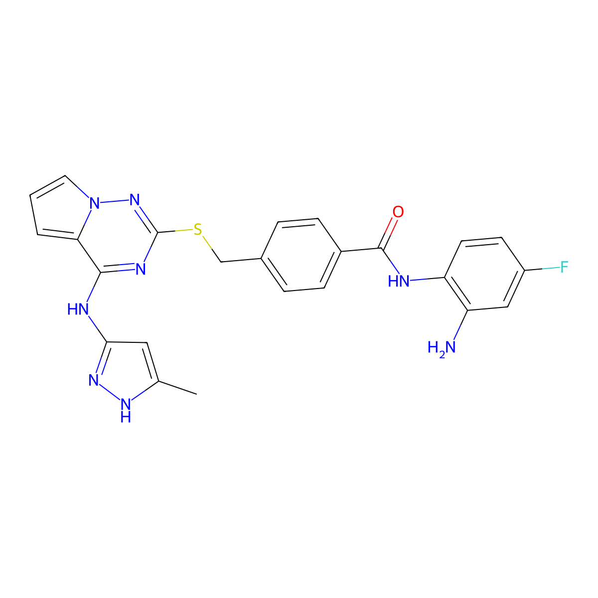 Snail/HDAC-IN-1 molecular structure, CAS 2415281-52-4