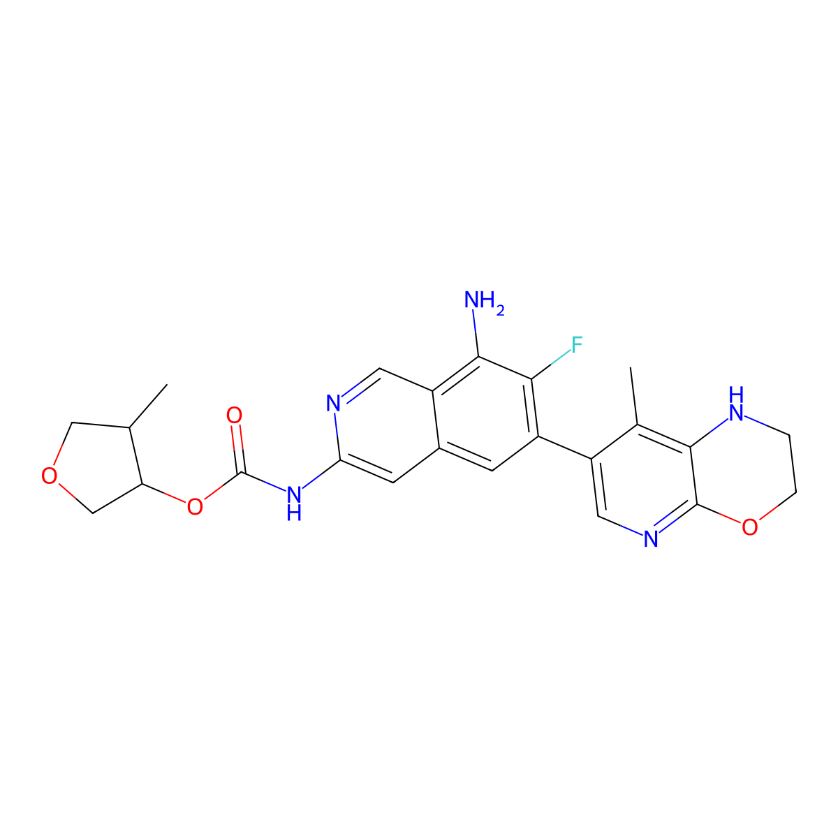 (3S,4R)-Gne-6893 molecular structure, CAS 2415374-97-7
