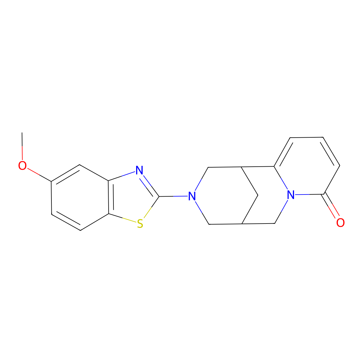 11-(5-Methoxy-1,3-benzothiazol-2-yl)-7,11-diazatricyclo[7.3.1.0^{2,7}]trideca-2,4-dien-6-one molecular structure, CAS 2415457-11-1