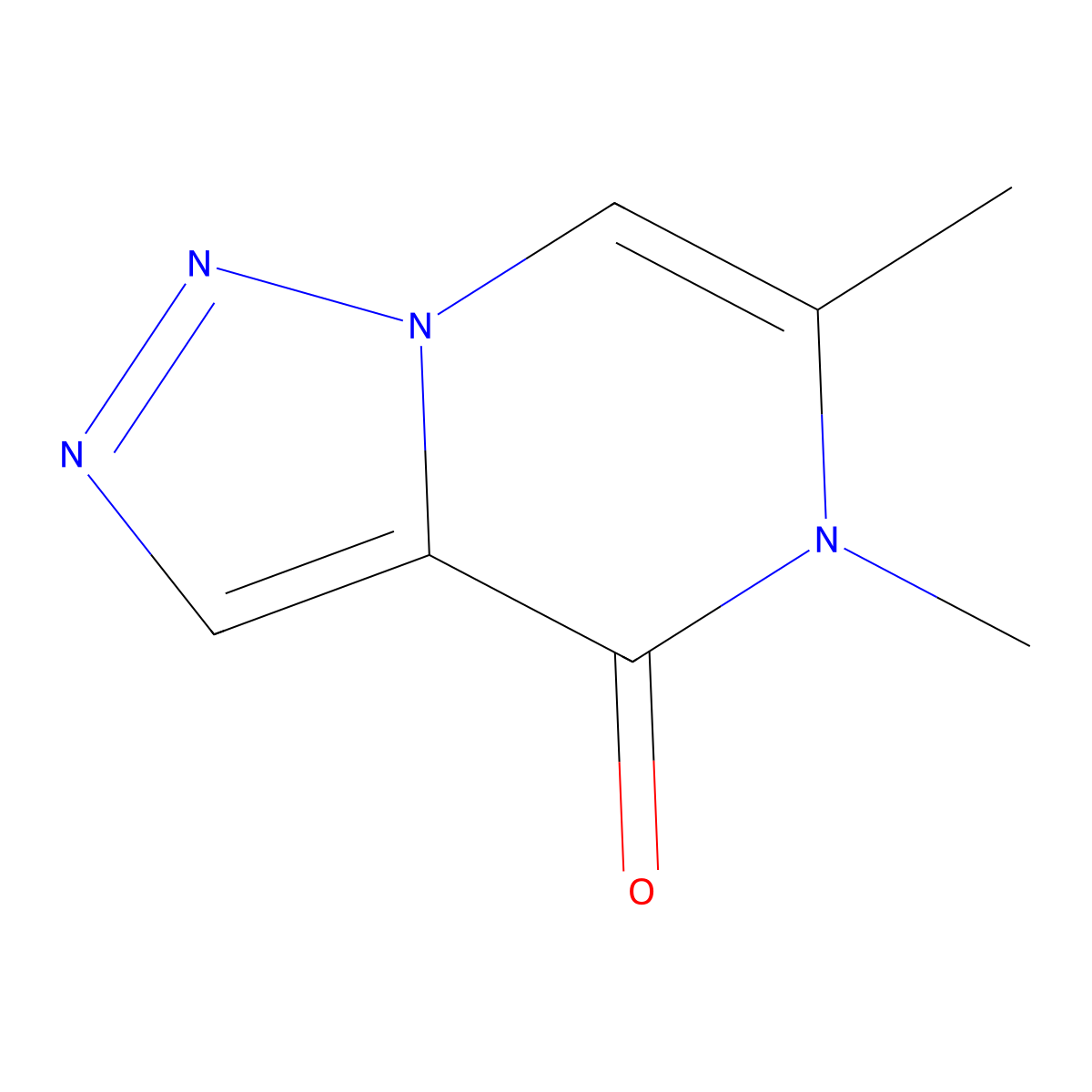 5,6-dimethyl-4H,5H-[1,2,3]triazolo[1,5-a]pyrazin-4-one molecular structure, CAS 2415462-23-4