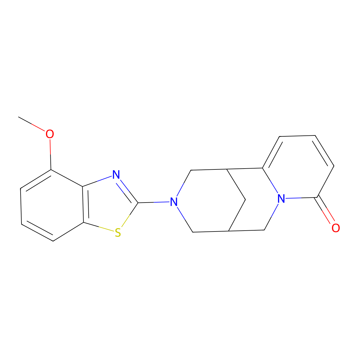 11-(4-Methoxy-1,3-benzothiazol-2-yl)-7,11-diazatricyclo[7.3.1.0^{2,7}]trideca-2,4-dien-6-one molecular structure, CAS 2415504-40-2