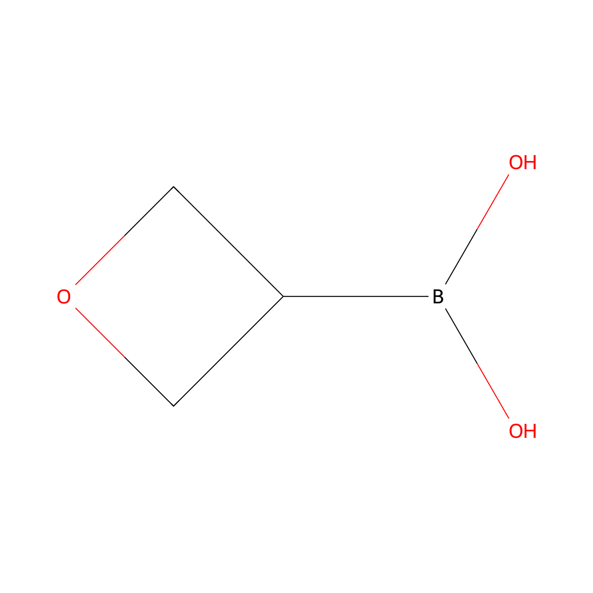(Oxetan-3-yl)boronic acid molecular structure, CAS 2415652-60-5