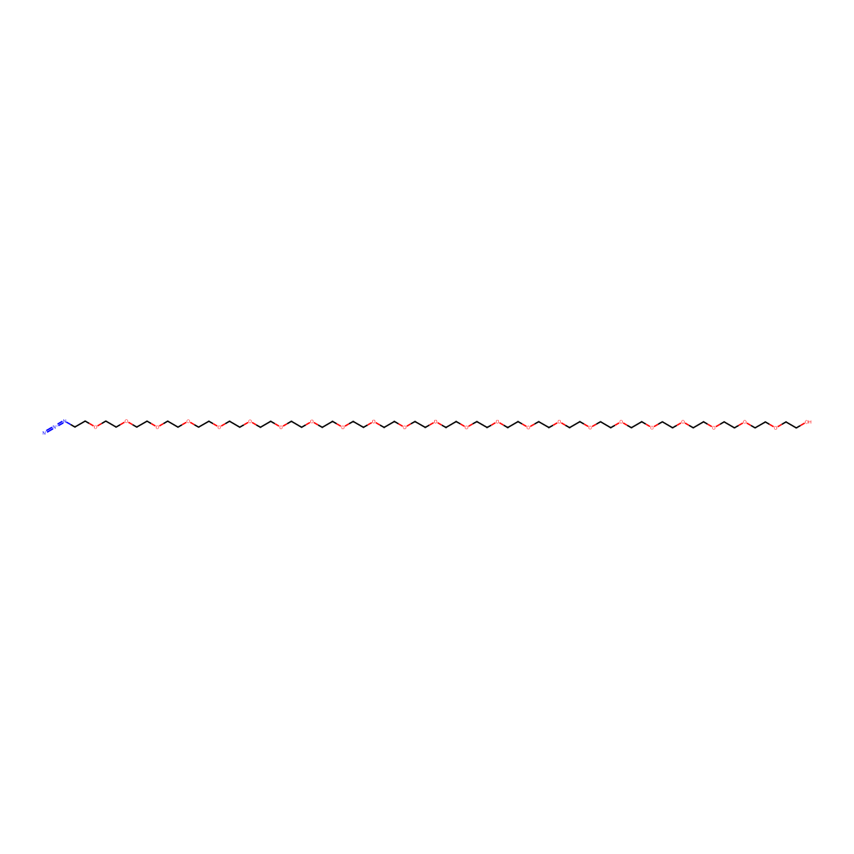 Azido-PEG24-alcohol molecular structure, CAS 2415674-94-9