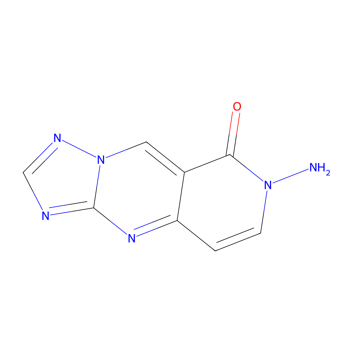 7-aminopyrido[4,3-d][1,2,4]triazolo[1,5-a]pyrimidin-8(7H)-one molecular structure, CAS 2415766-50-4