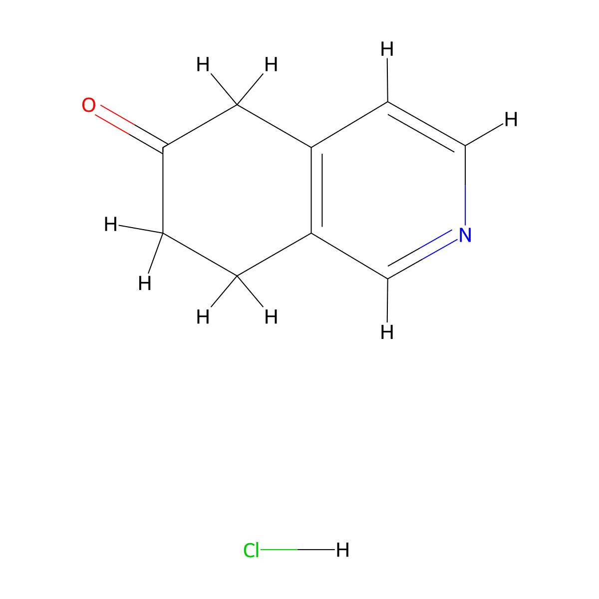 7,8-Dihydroisoquinolin-6(5H)-one hydrochloride molecular structure, CAS 2416052-76-9