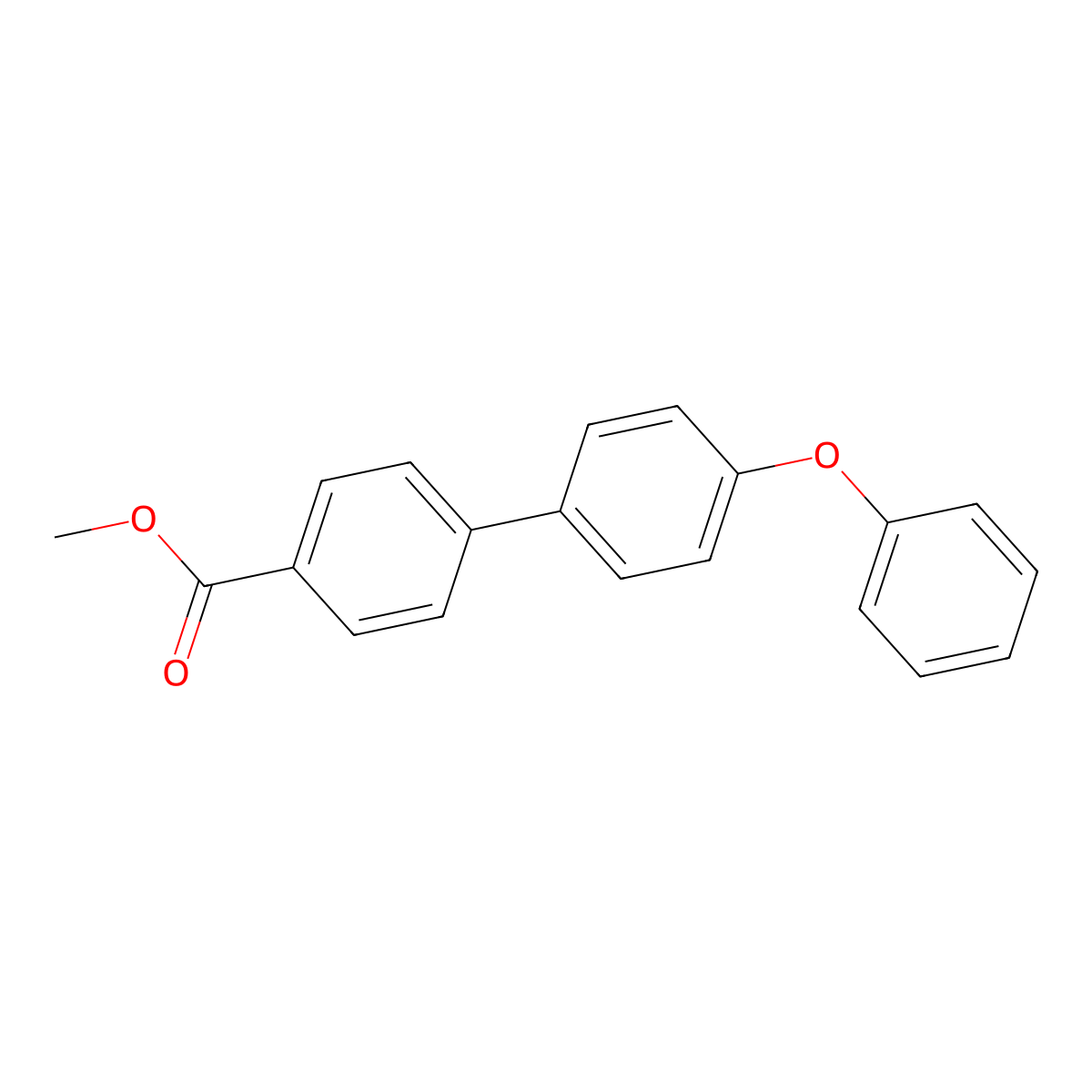 Methyl 4'-phenoxy-[1,1'-biphenyl]-4-carboxylate molecular structure, CAS 2416057-18-4