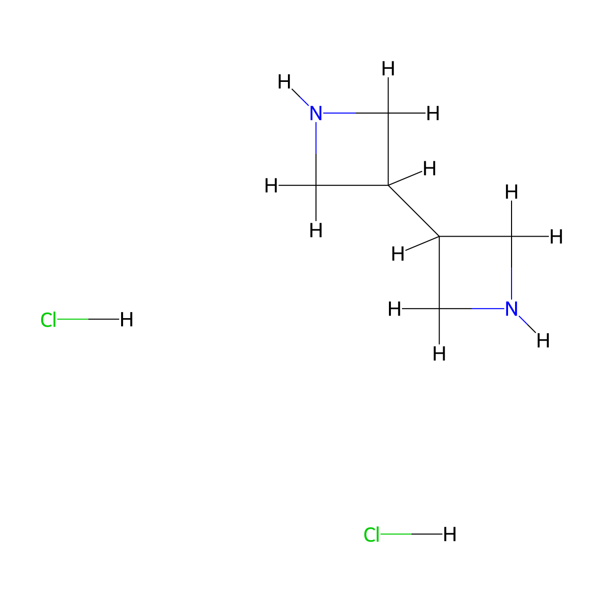 3,3'-Biazetidine dihydrochloride molecular structure, CAS 2416228-84-5