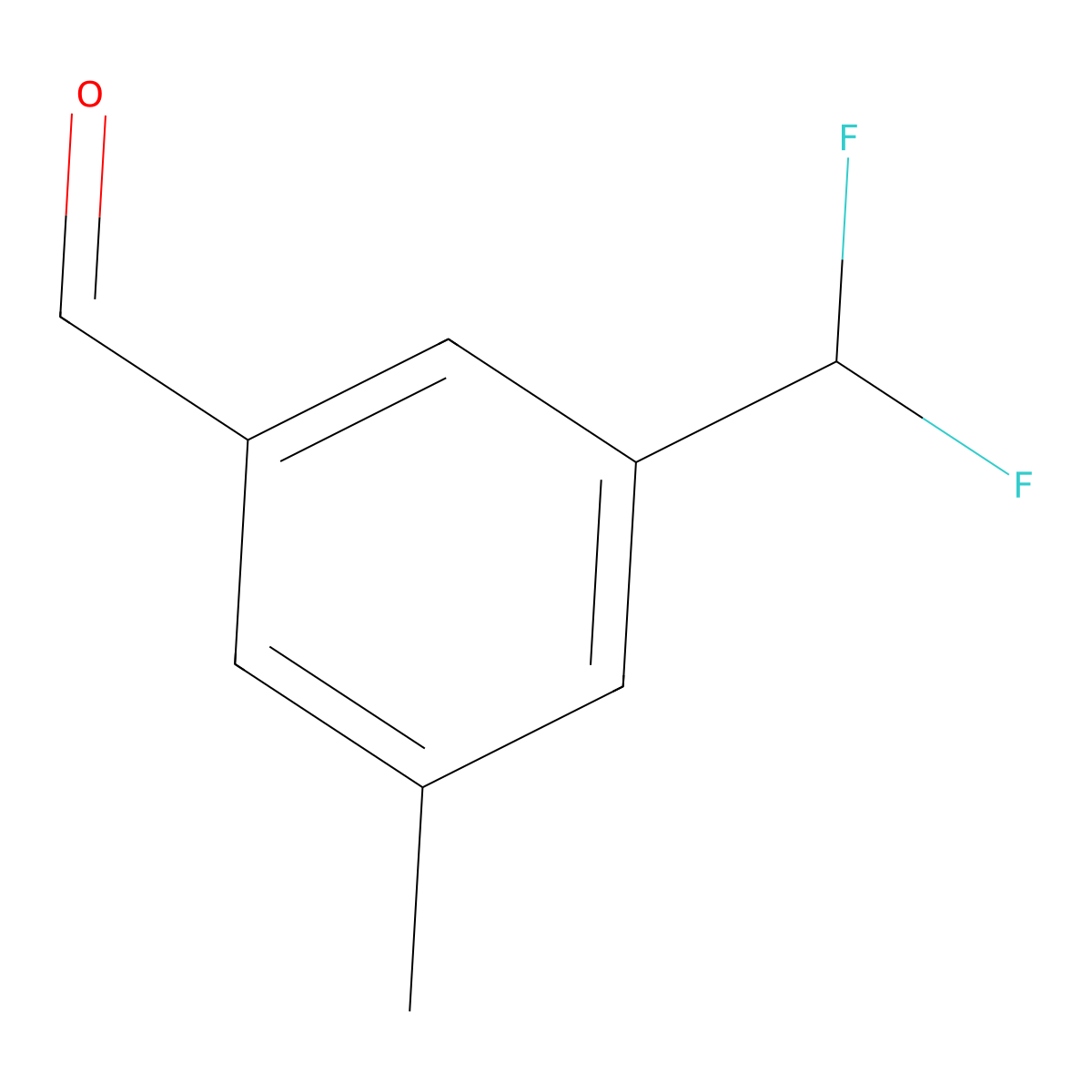 3-(Difluoromethyl)-5-methylbenzaldehyde molecular structure, CAS 2416229-20-2
