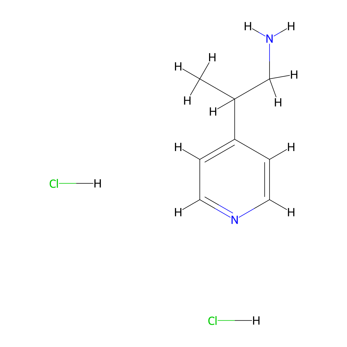 2-(Pyridin-4-yl)propan-1-amine dihydrochloride molecular structure, CAS 2416230-49-2