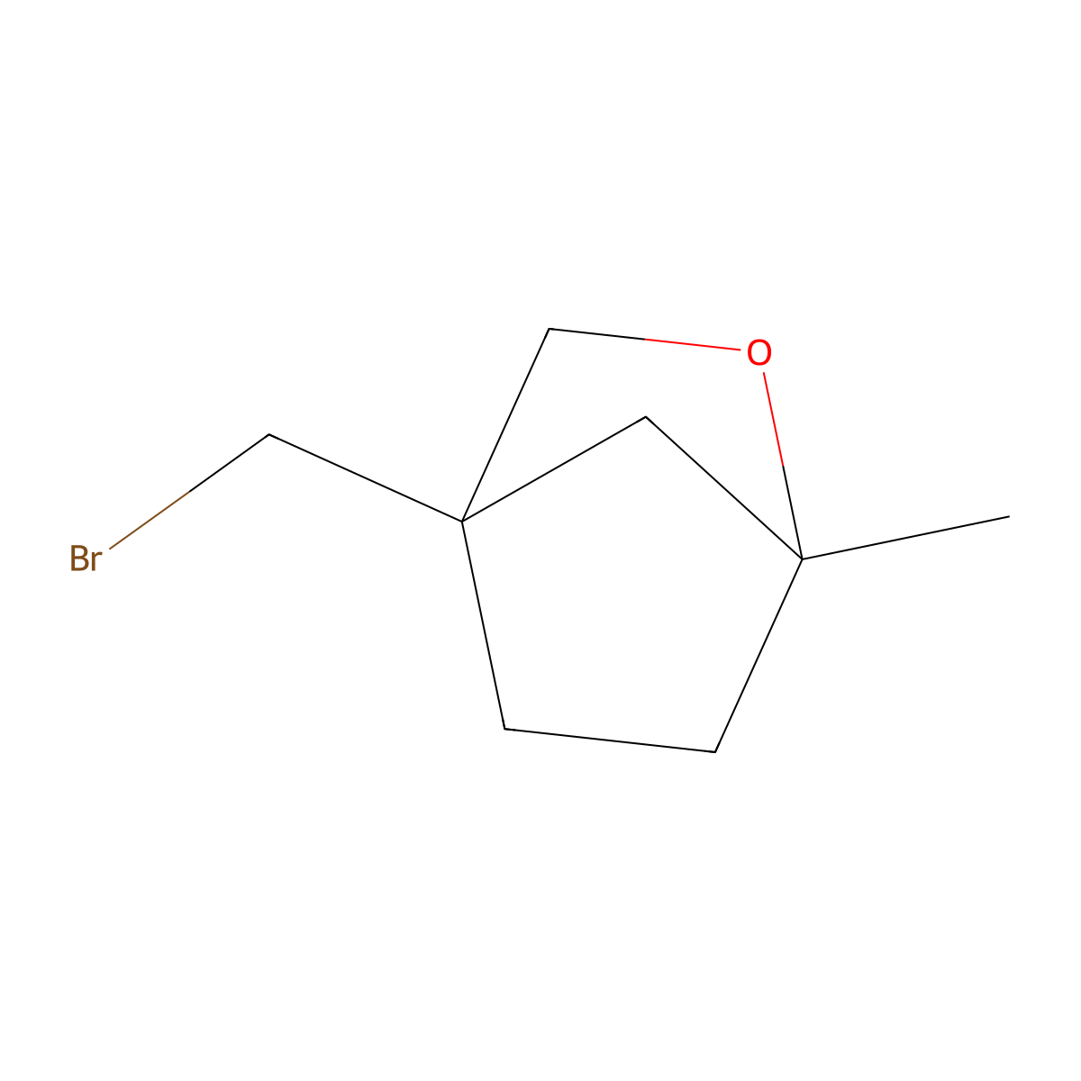 4-(Bromomethyl)-1-methyl-2-oxabicyclo[2.2.1]heptane molecular structure, CAS 2416231-11-1