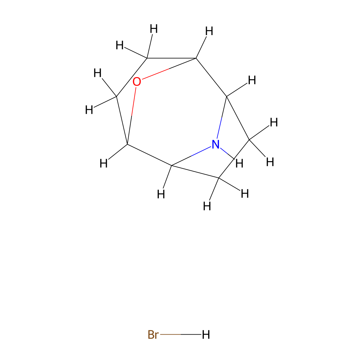 9-Oxa-10-azatricyclo[4.2.1.1,2,5]decanehydrobromide molecular structure, CAS 2416243-28-0