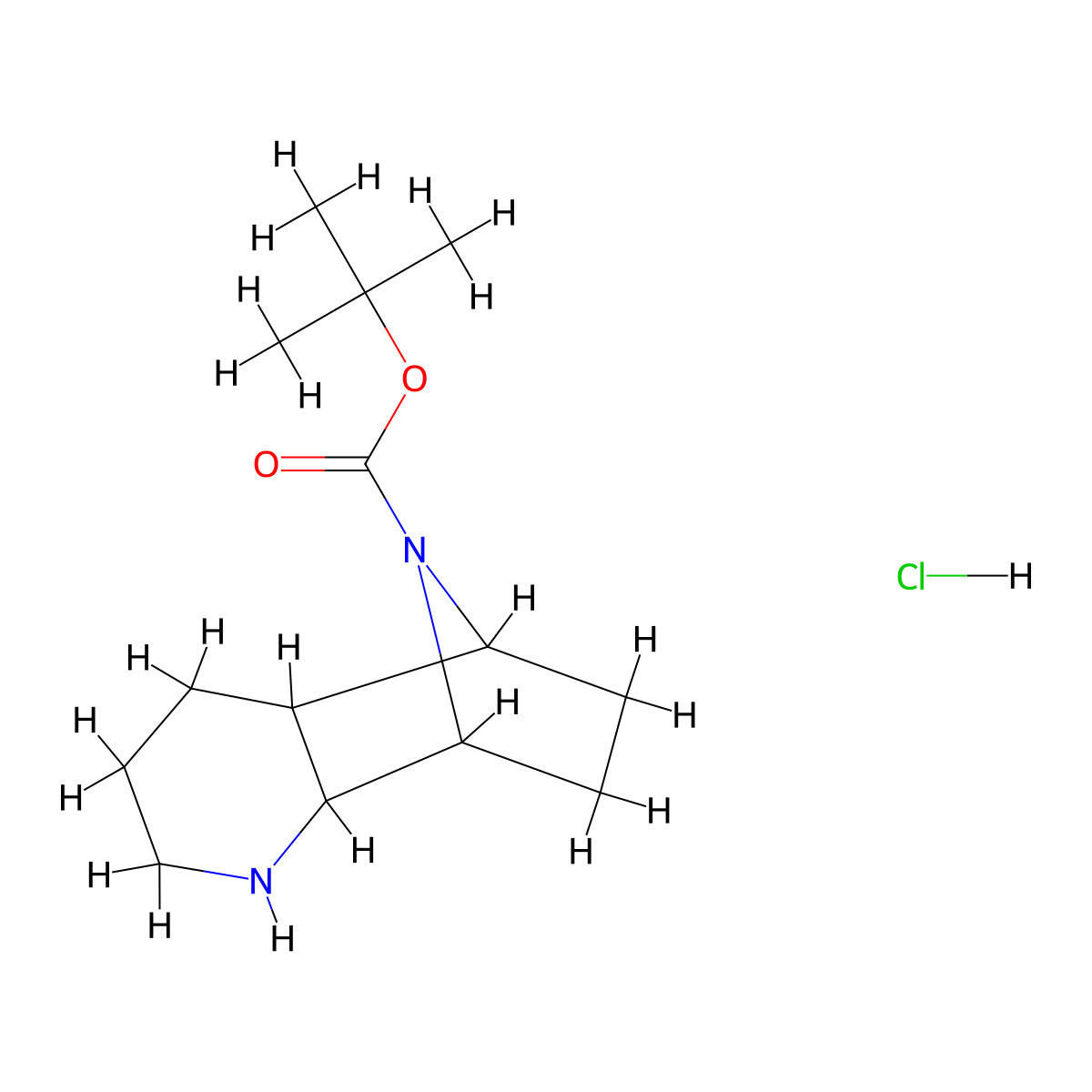 Tert-butyl3,11-diazatricyclo[6.2.1.0,2,7]undecane-11-carboxylatehydrochloride molecular structure, CAS 2416243-29-1