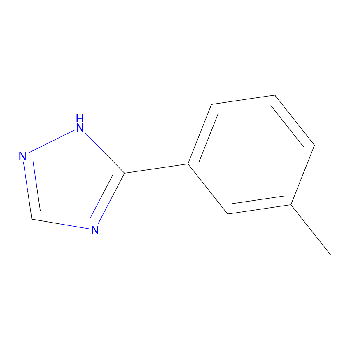 3-m-tolyl-1H-[1,2,4]triazole molecular structure, CAS 24167-23-5