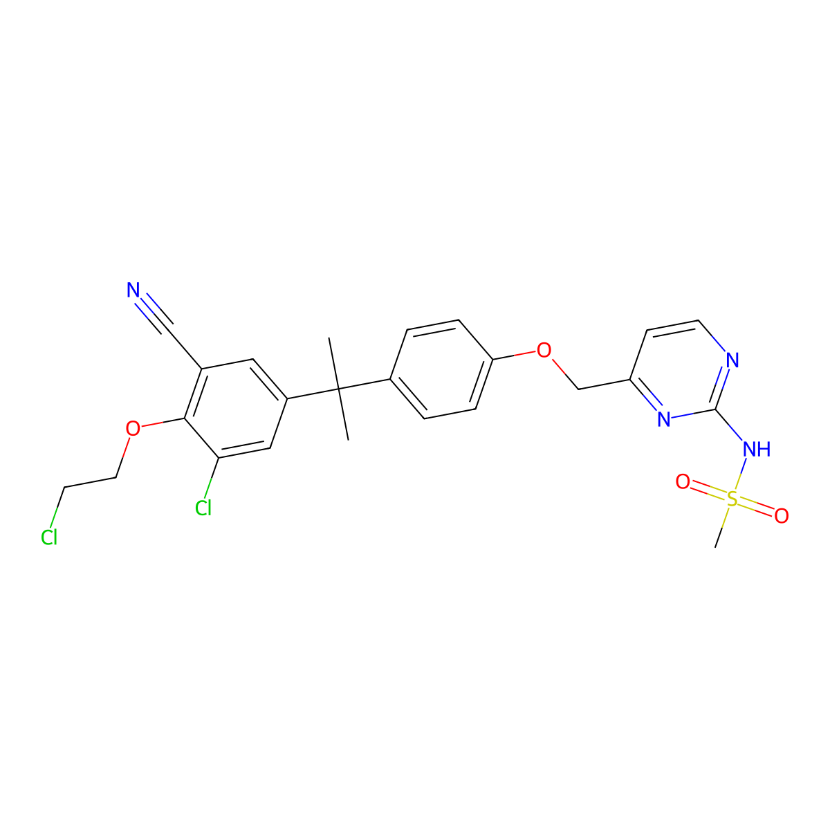 Masofaniten molecular structure, CAS 2416716-62-4