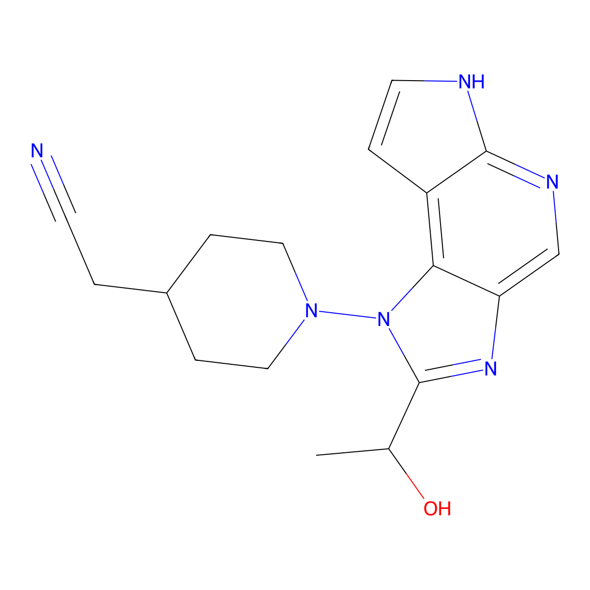 Quecitinib molecular structure, CAS 2416858-84-7
