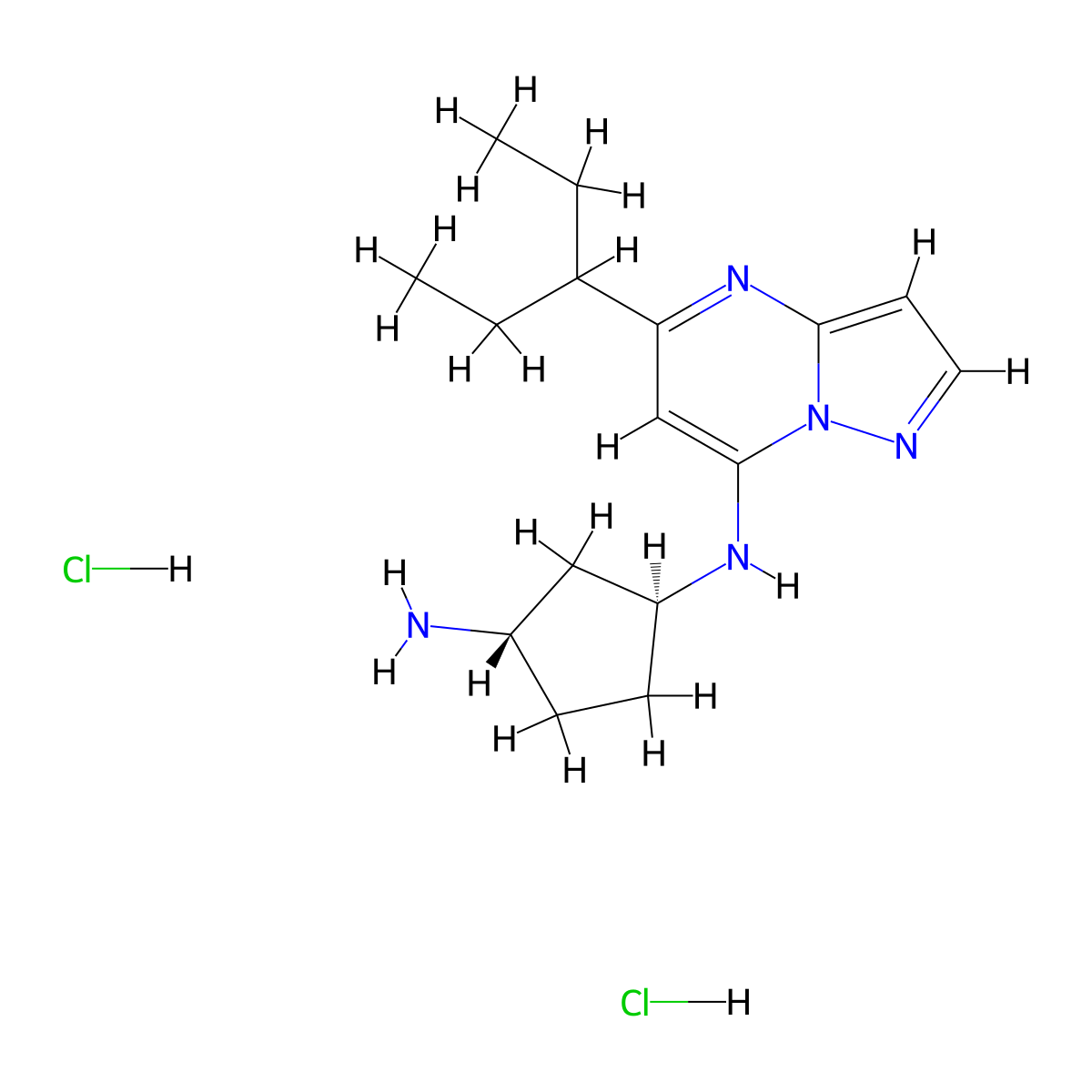 KB-0742 dihydrochloride molecular structure, CAS 2416874-75-2