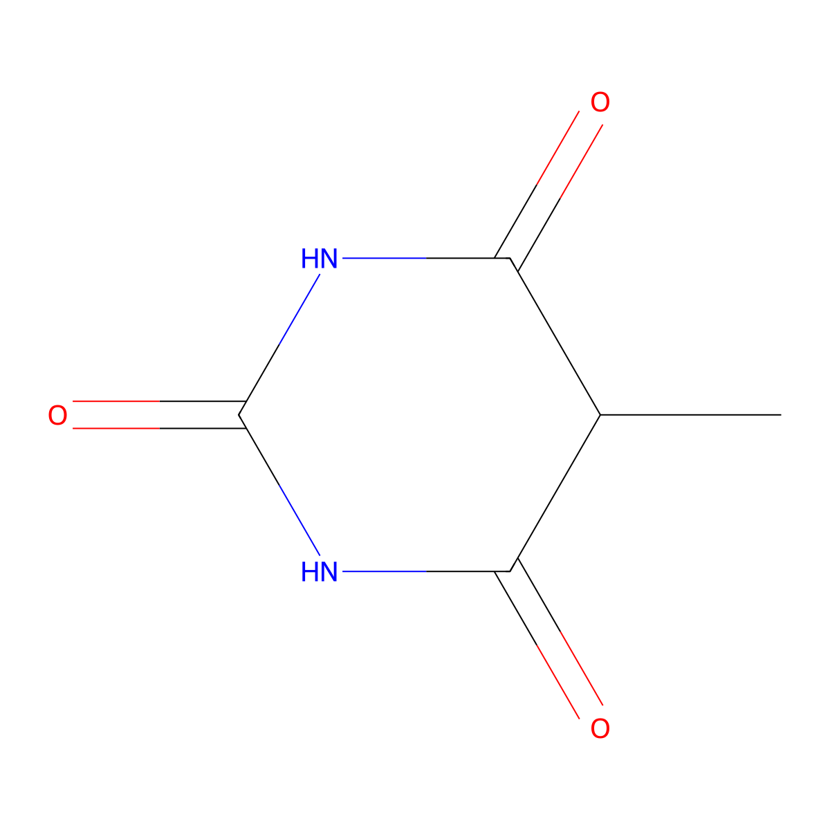 5-Methylbarbituric acid molecular structure, CAS 2417-22-3