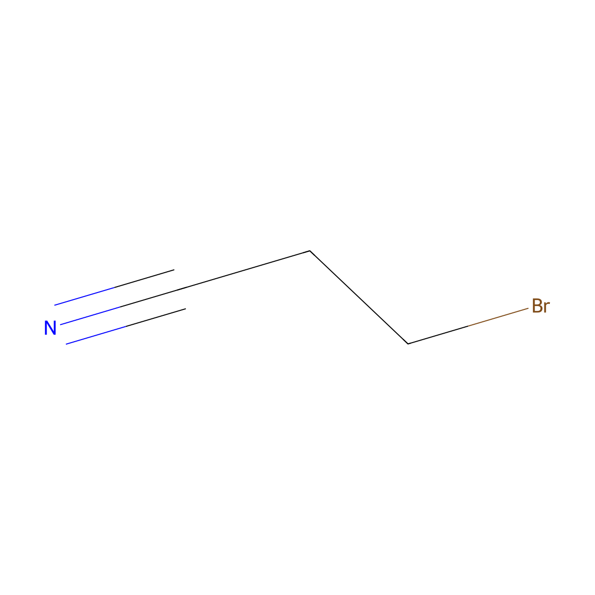 3-Bromopropionitrile molecular structure, CAS 2417-90-5