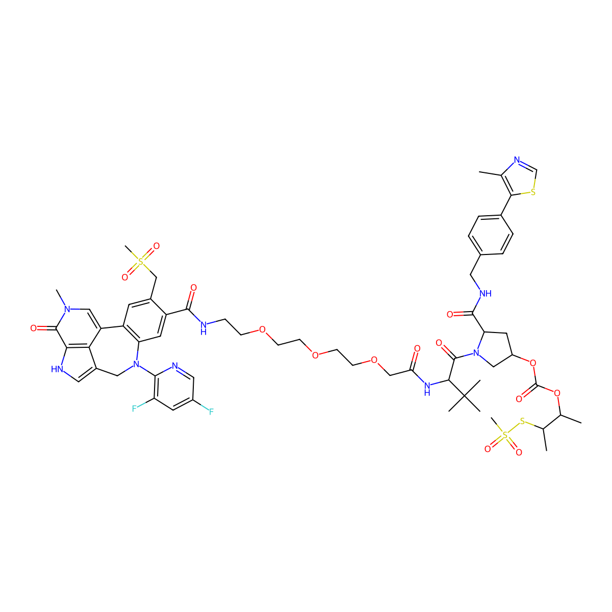 PROTAC BRD4 Degrader-10 molecular structure, CAS 2417370-49-9