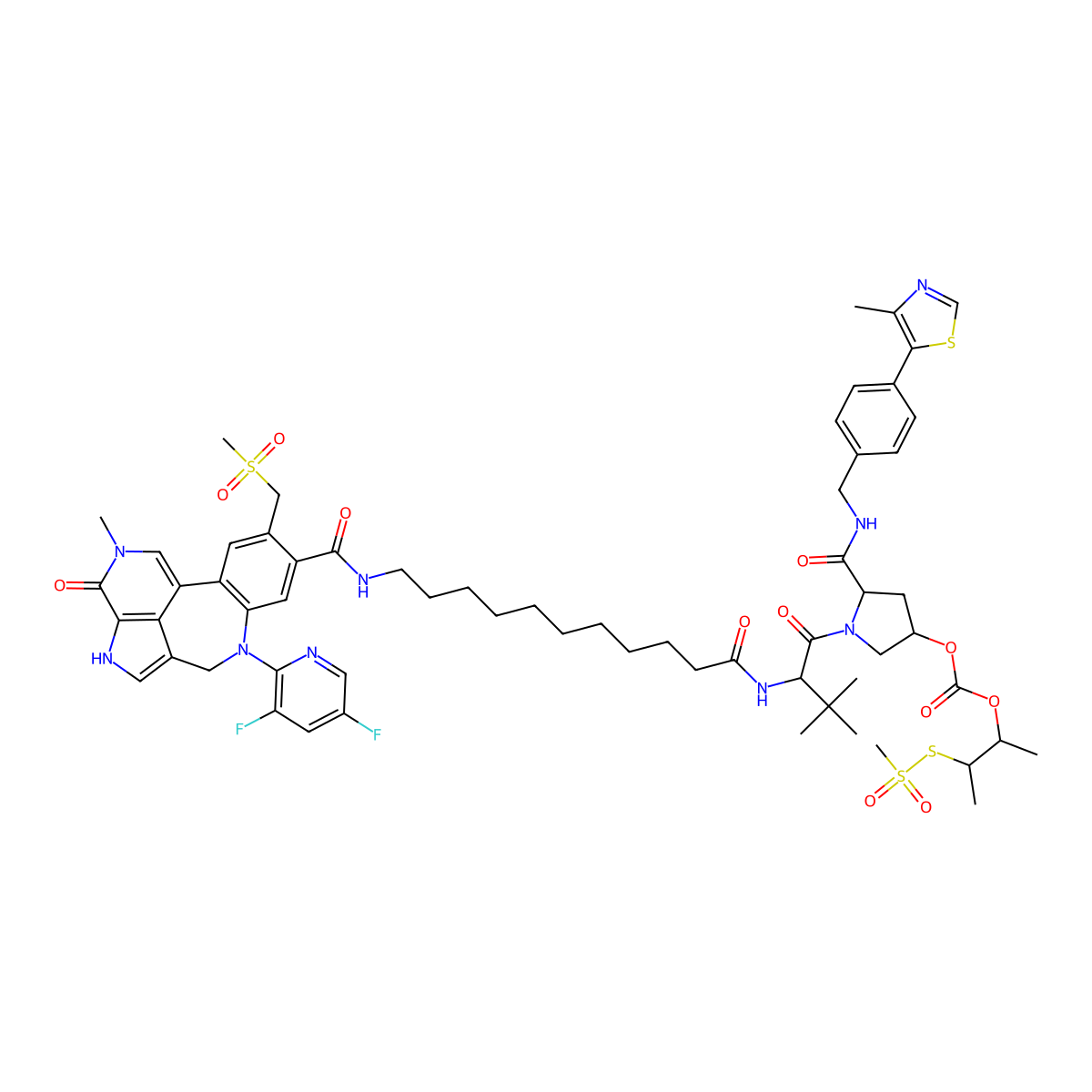 PROTAC BRD4 Degrader-12 molecular structure, CAS 2417370-90-0