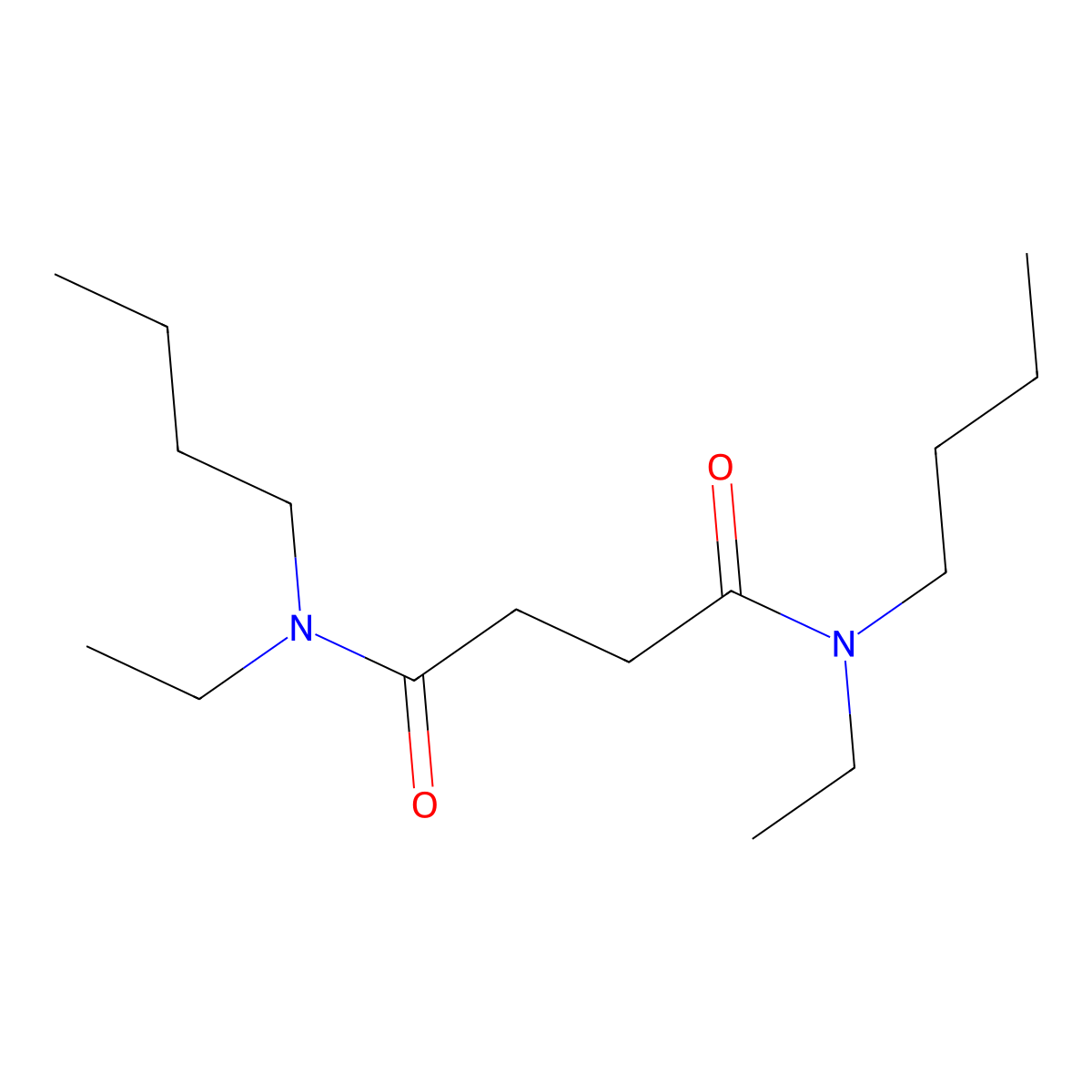 N1,N4-Dibutyl-N1,N4-diethylsuccinamide molecular structure, CAS 2417783-32-3