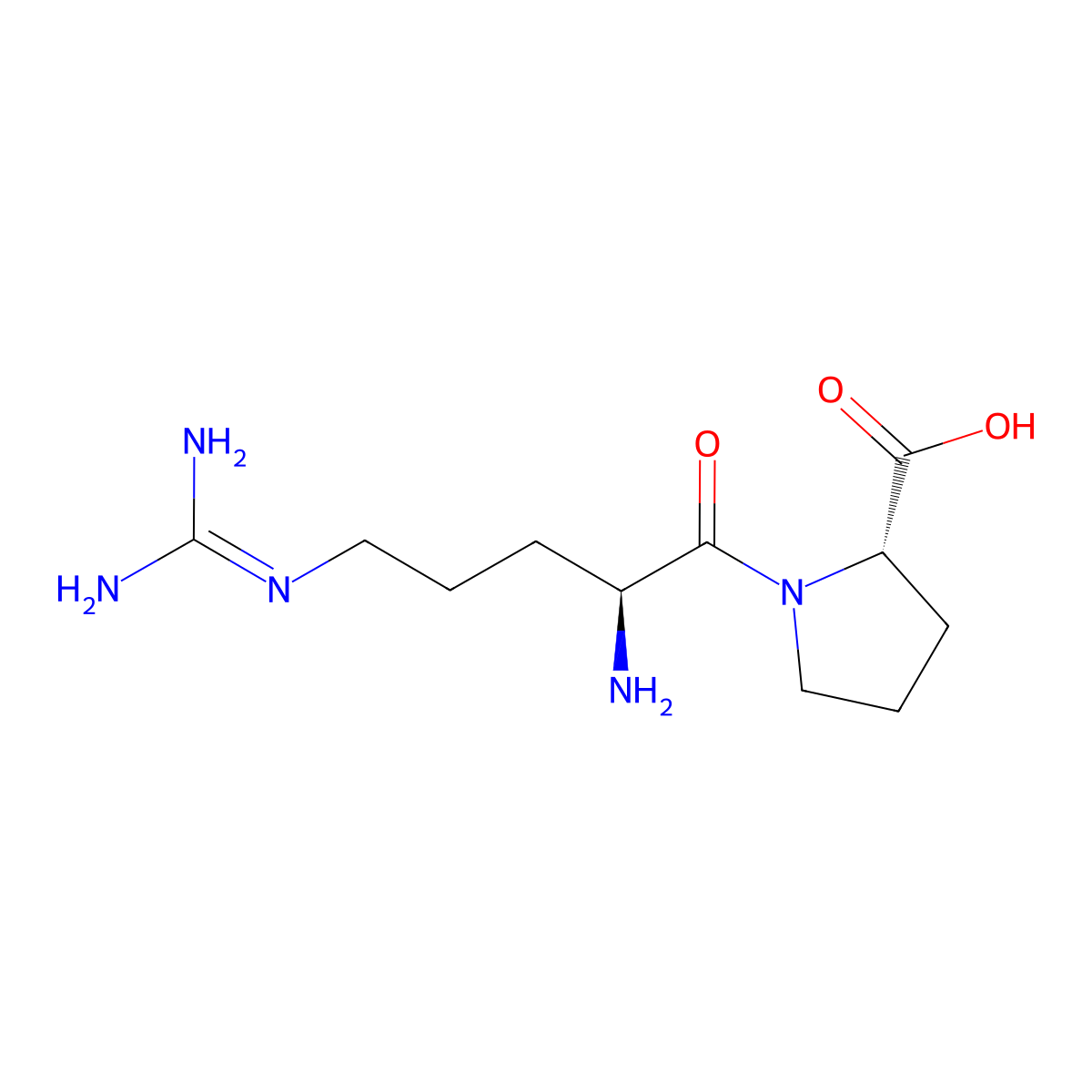 Arg-Pro molecular structure, CAS 2418-69-1