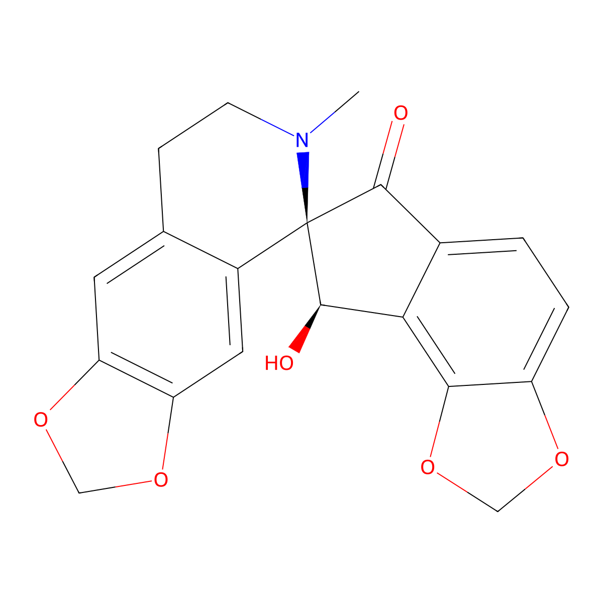 Sibiricine molecular structure, CAS 24181-66-6