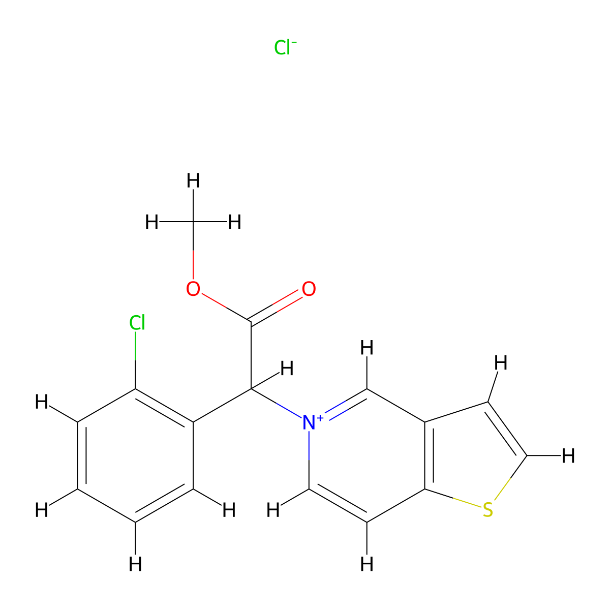 Clopidogrel Impurity 55 molecular structure, CAS 2418591-11-2