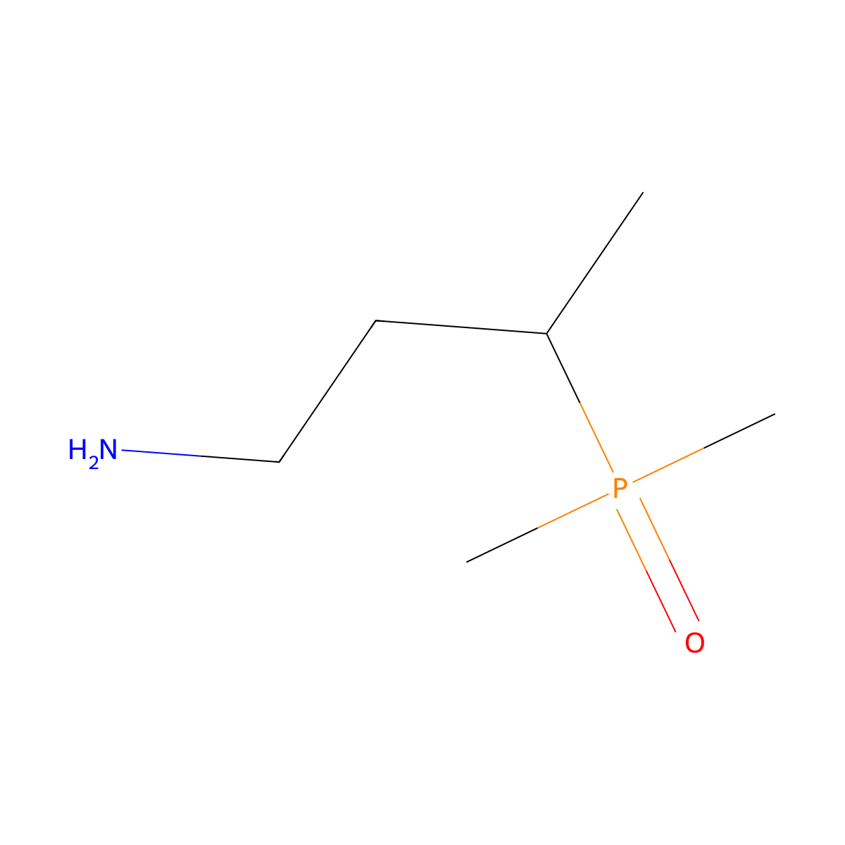 3-(Dimethylphosphoryl)butan-1-amine molecular structure, CAS 2418679-52-2