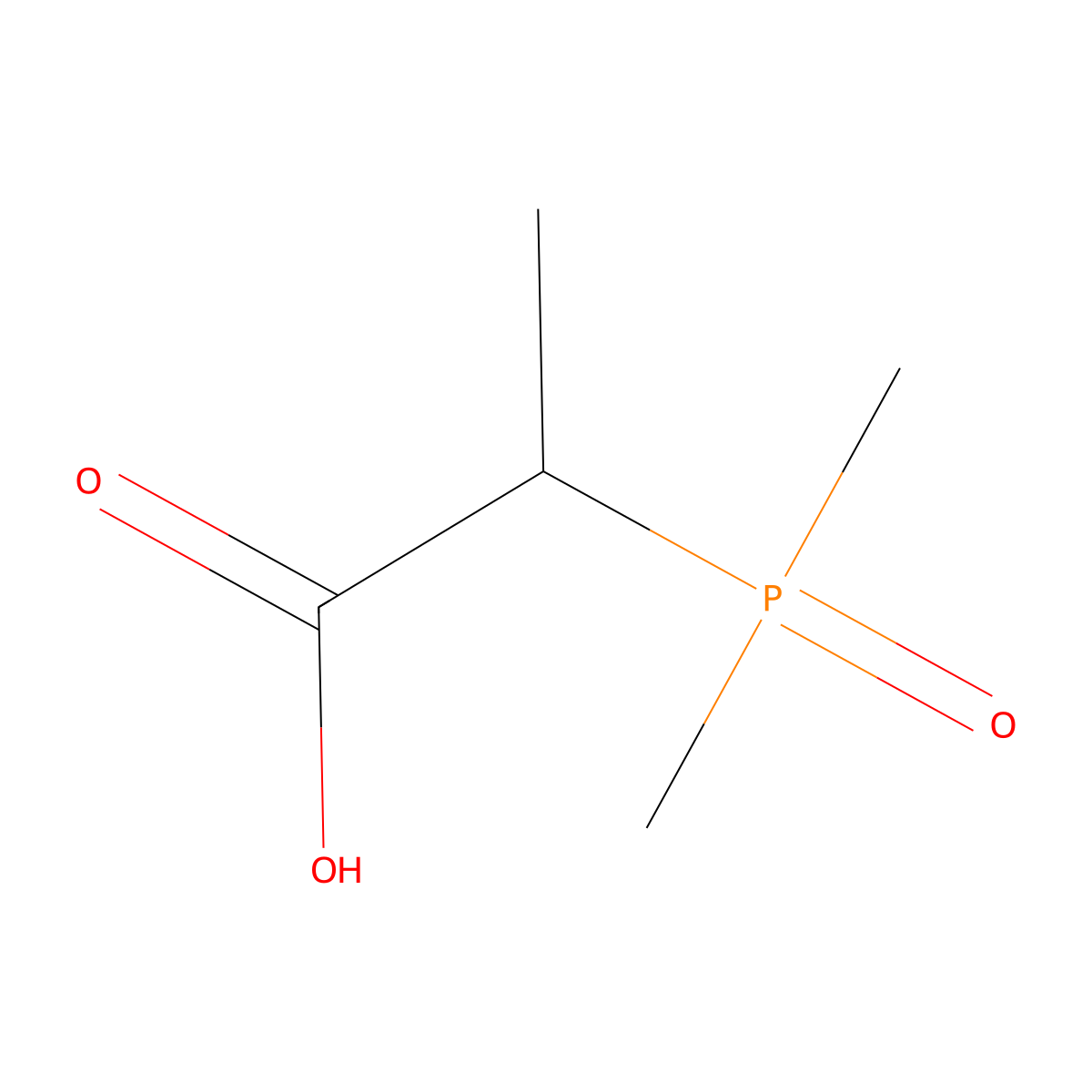 2-Dimethylphosphorylpropanoic acid molecular structure, CAS 2418692-79-0