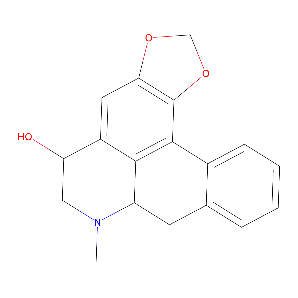 Steporphine molecular structure, CAS 24191-98-8
