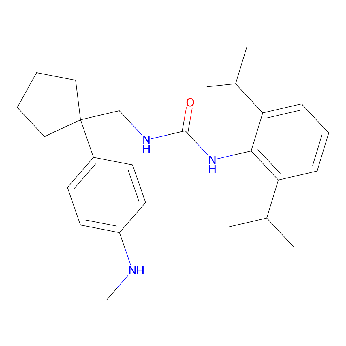 Desmethyl nevanimibe molecular structure, CAS 2419904-59-7