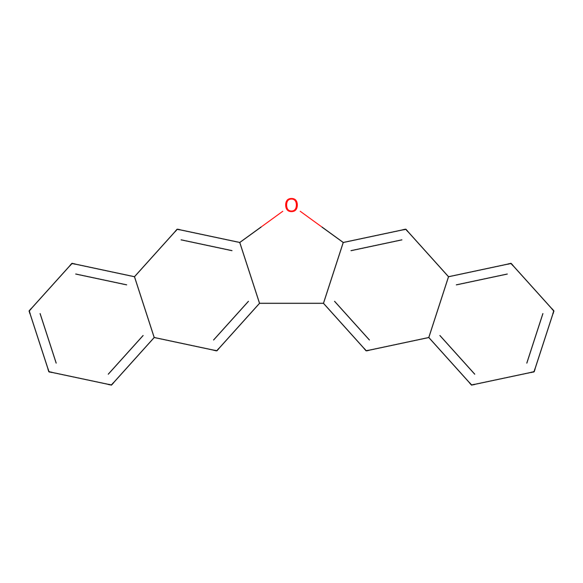 Dinaphtho[2,3-b:2',3'-d]furan molecular structure, CAS 242-51-3