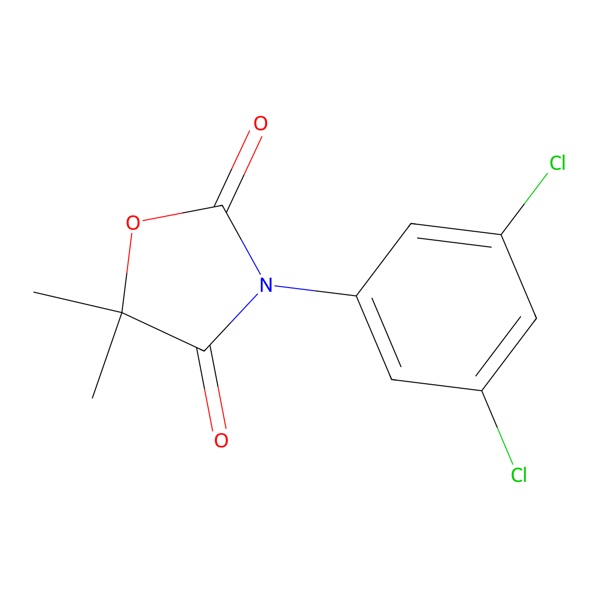Dichlozoline molecular structure, CAS 24201-58-9