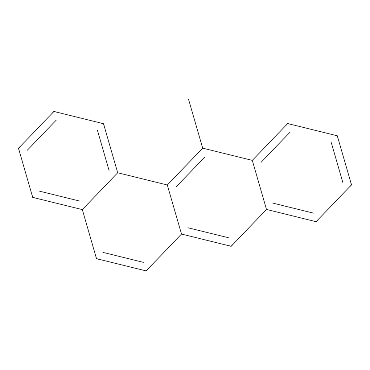 12-Methylbenz(a)anthracene molecular structure, CAS 2422-79-9