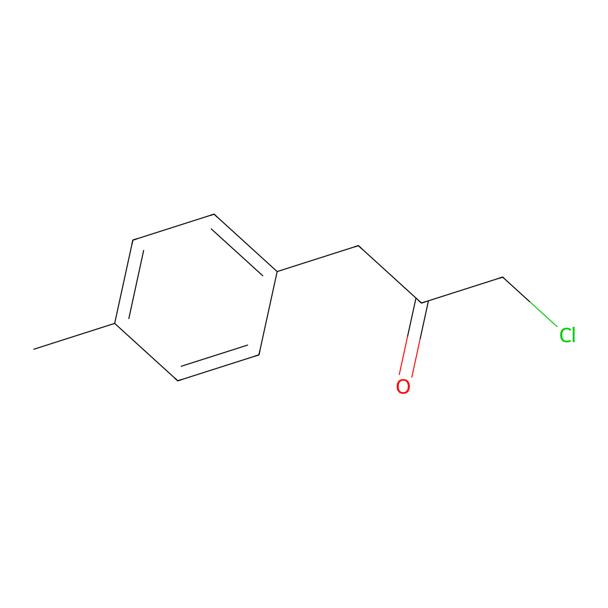 1-Chloro-3-(4-methylphenyl)propan-2-one molecular structure, CAS 24253-14-3