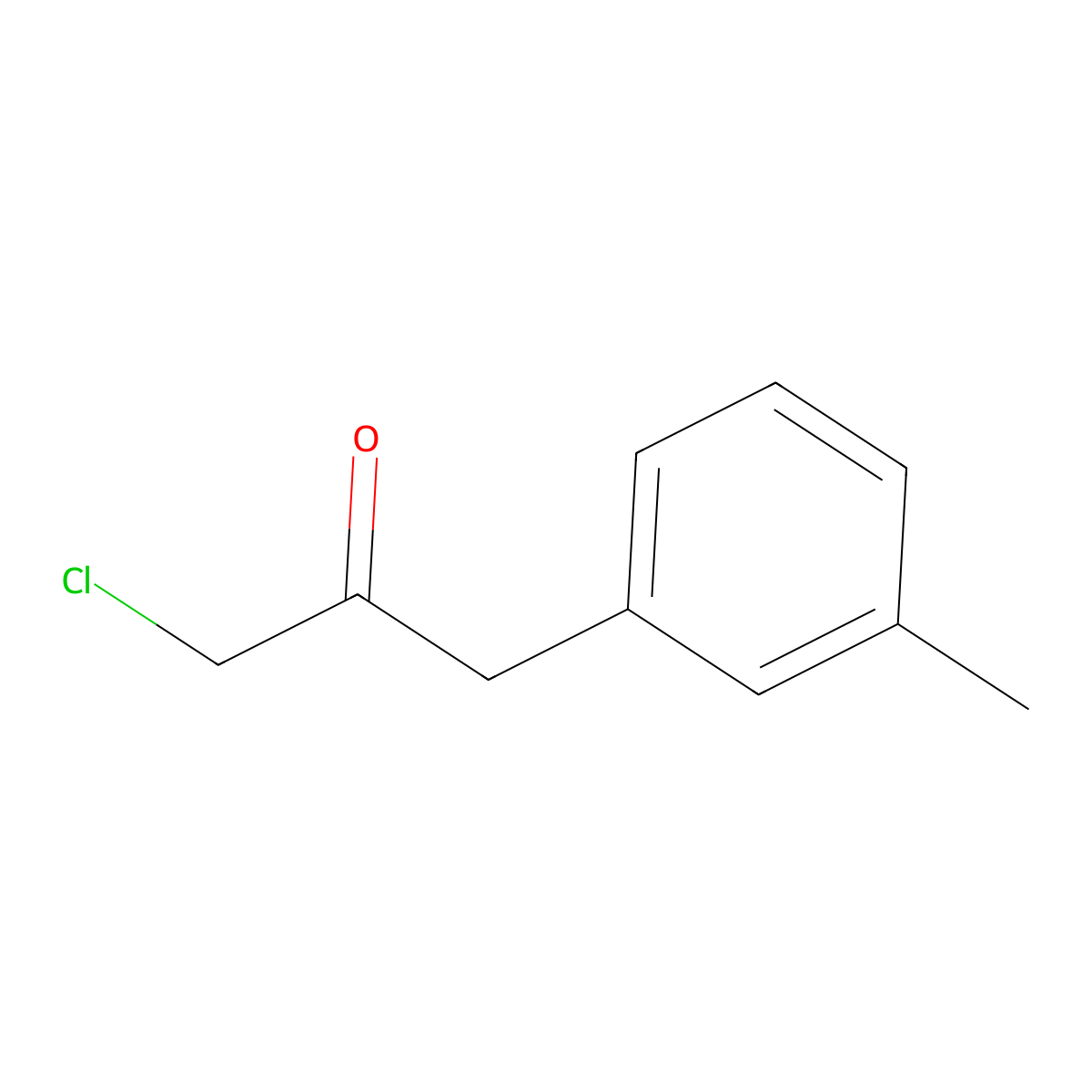 1-Chloro-3-(3-methylphenyl)-2-propanone molecular structure, CAS 24253-15-4