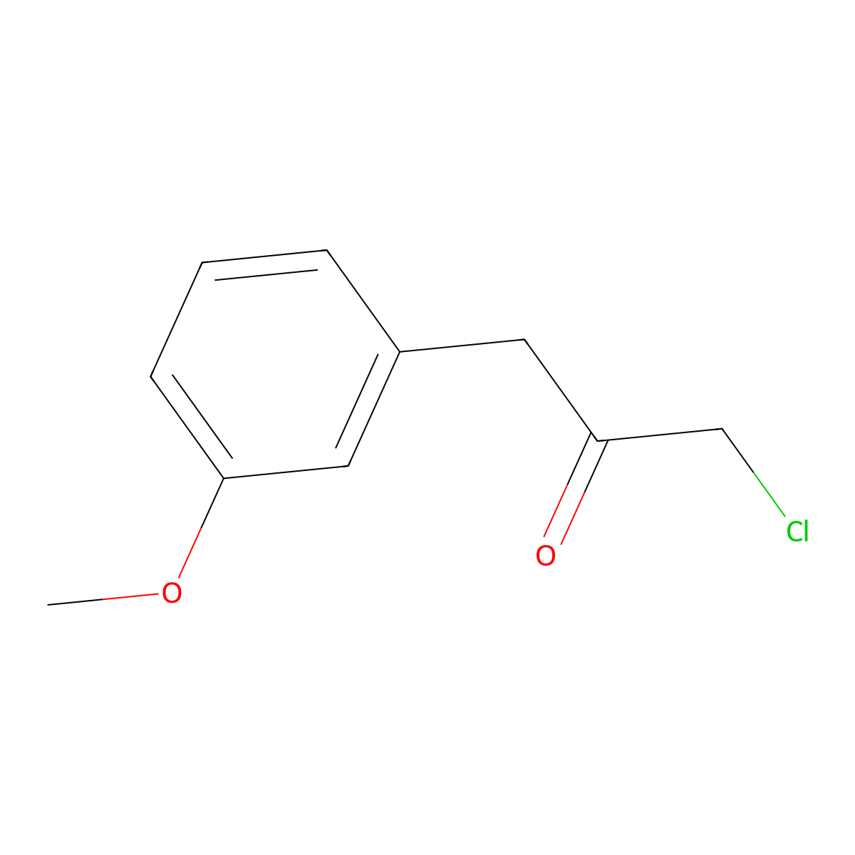 1-Chloro-3-(3-methoxyphenyl)-2-propanone molecular structure, CAS 24253-16-5