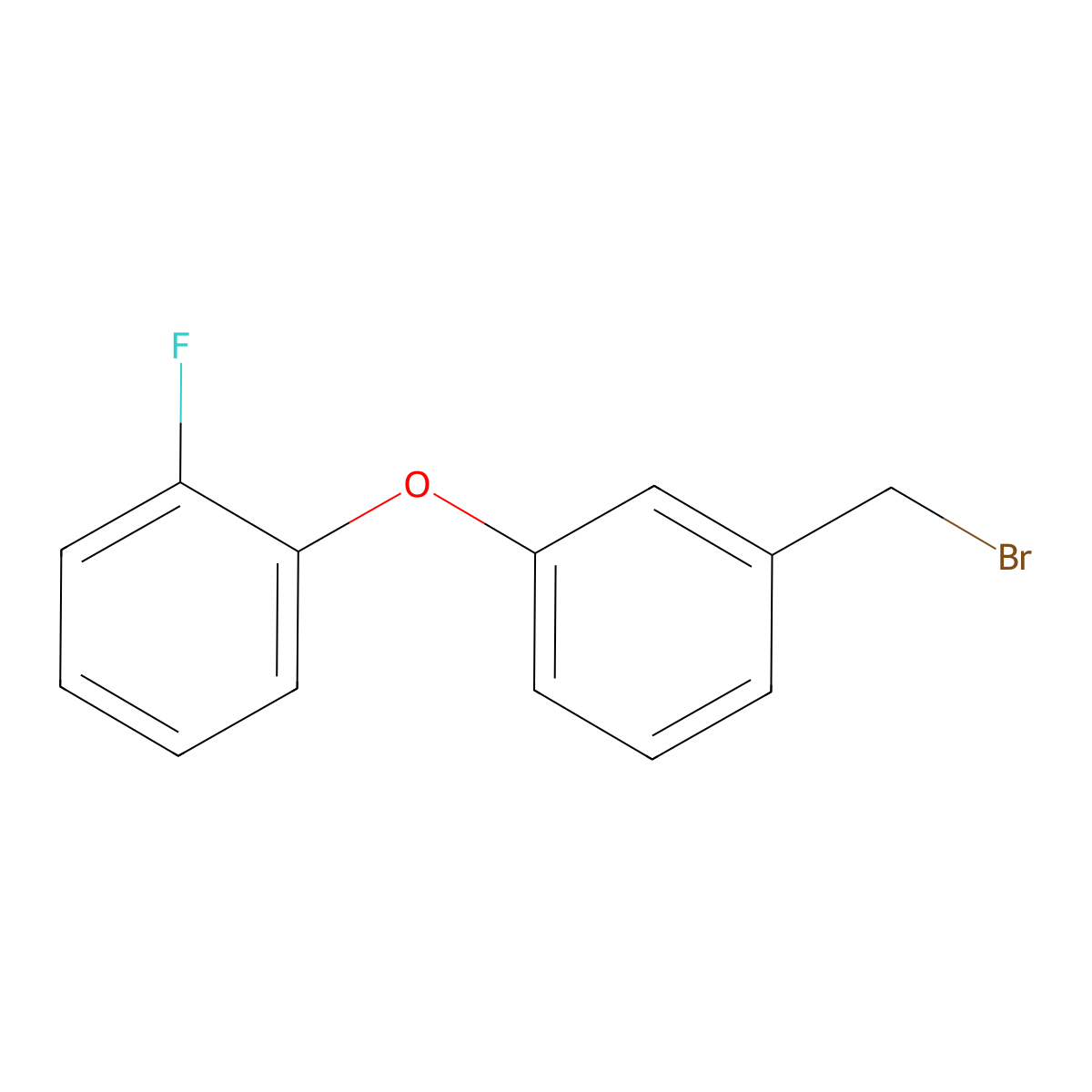 3-(2-Fluorophenoxy)benzyl Bromide molecular structure, CAS 242812-04-0