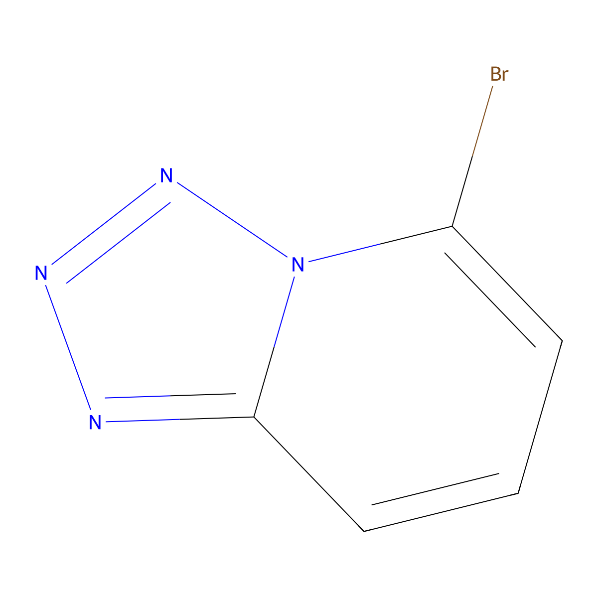 5-Bromotetrazolo[1,5-a]pyridine molecular structure, CAS 242815-90-3