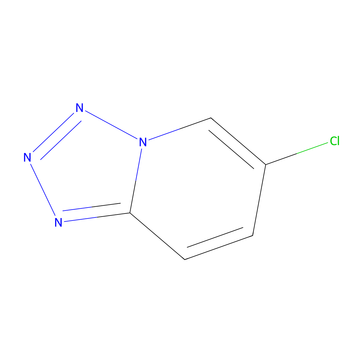 6-Chlorotetrazolo[1,5-a]pyridine molecular structure, CAS 242815-91-4