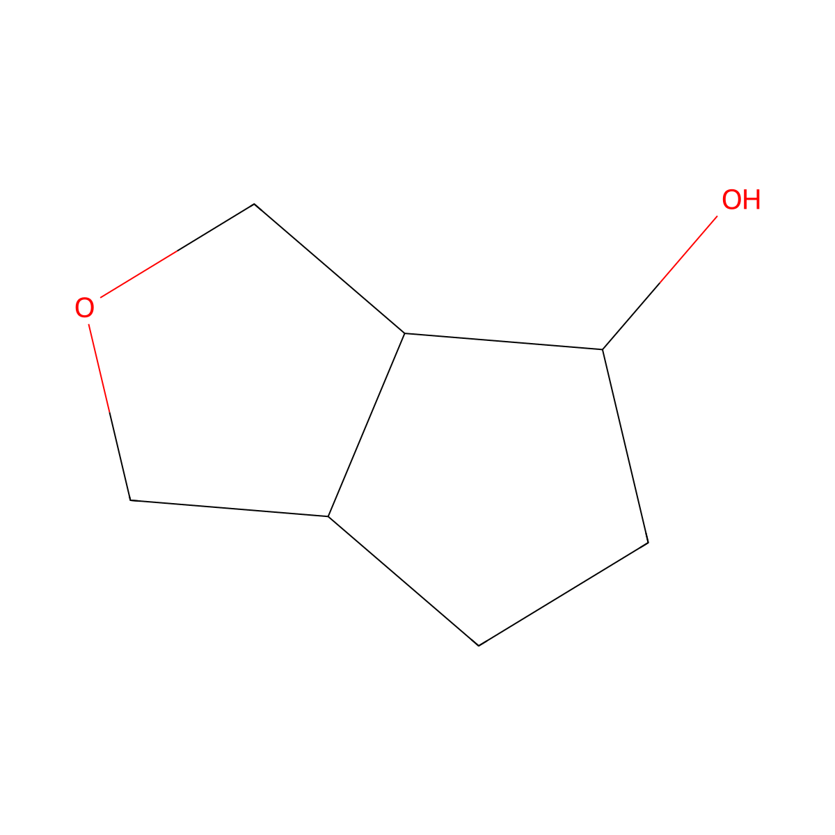 Hexahydro-cyclopenta[c]furan-4-ol molecular structure, CAS 2428375-67-9
