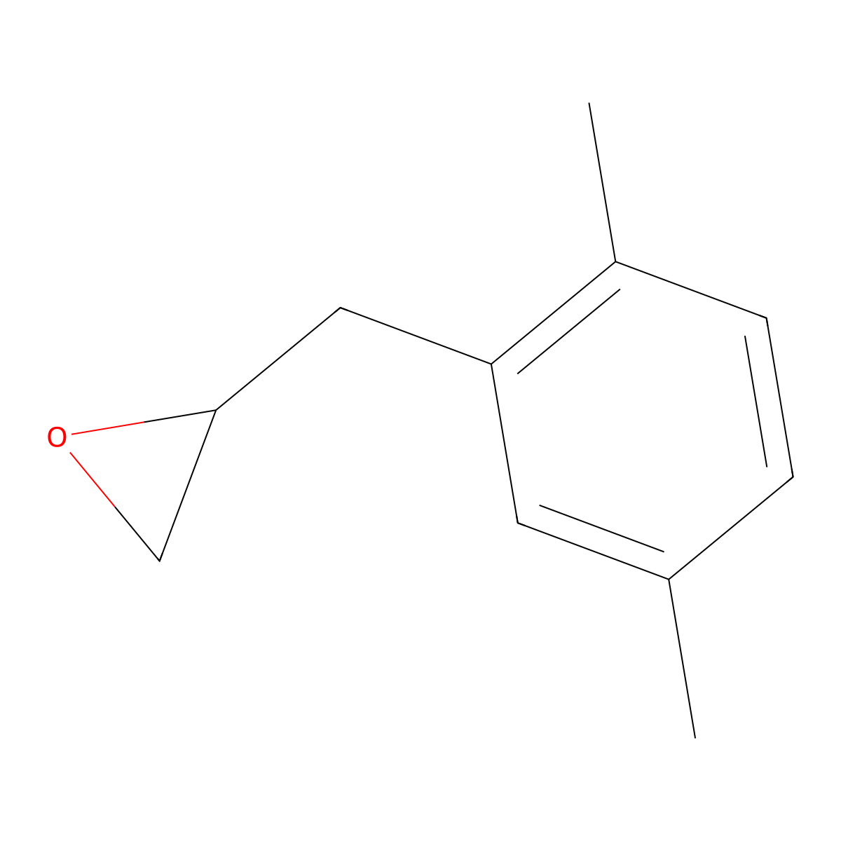 2-[(2,5-Dimethylphenyl)methyl]oxirane molecular structure, CAS 24294-66-4