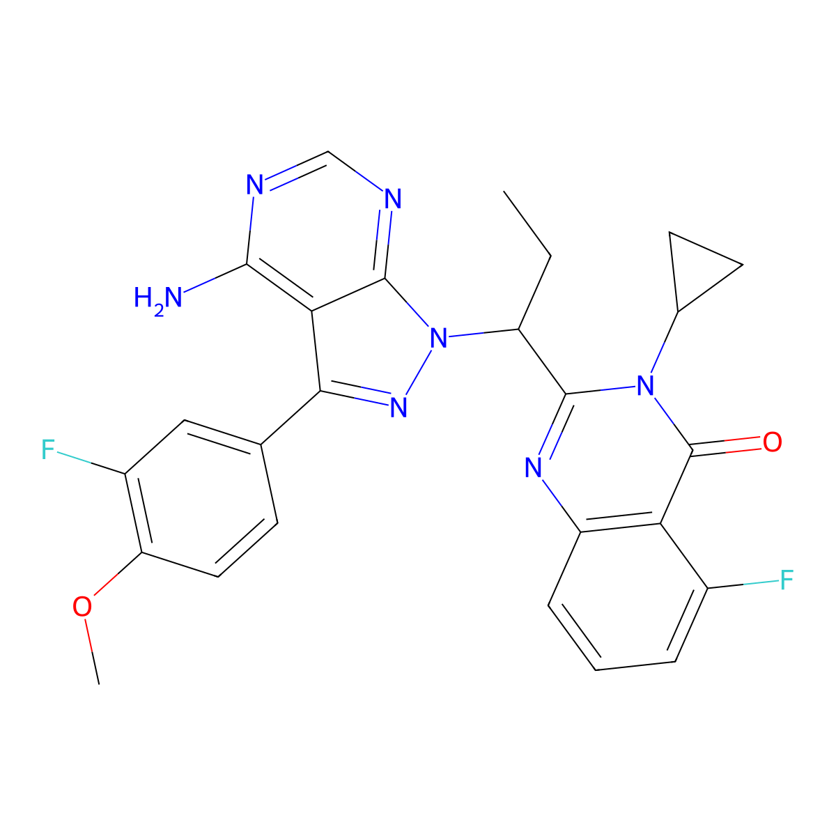 IHMT-PI3Kdelta-372 S-isomer molecular structure, CAS 2429889-61-0