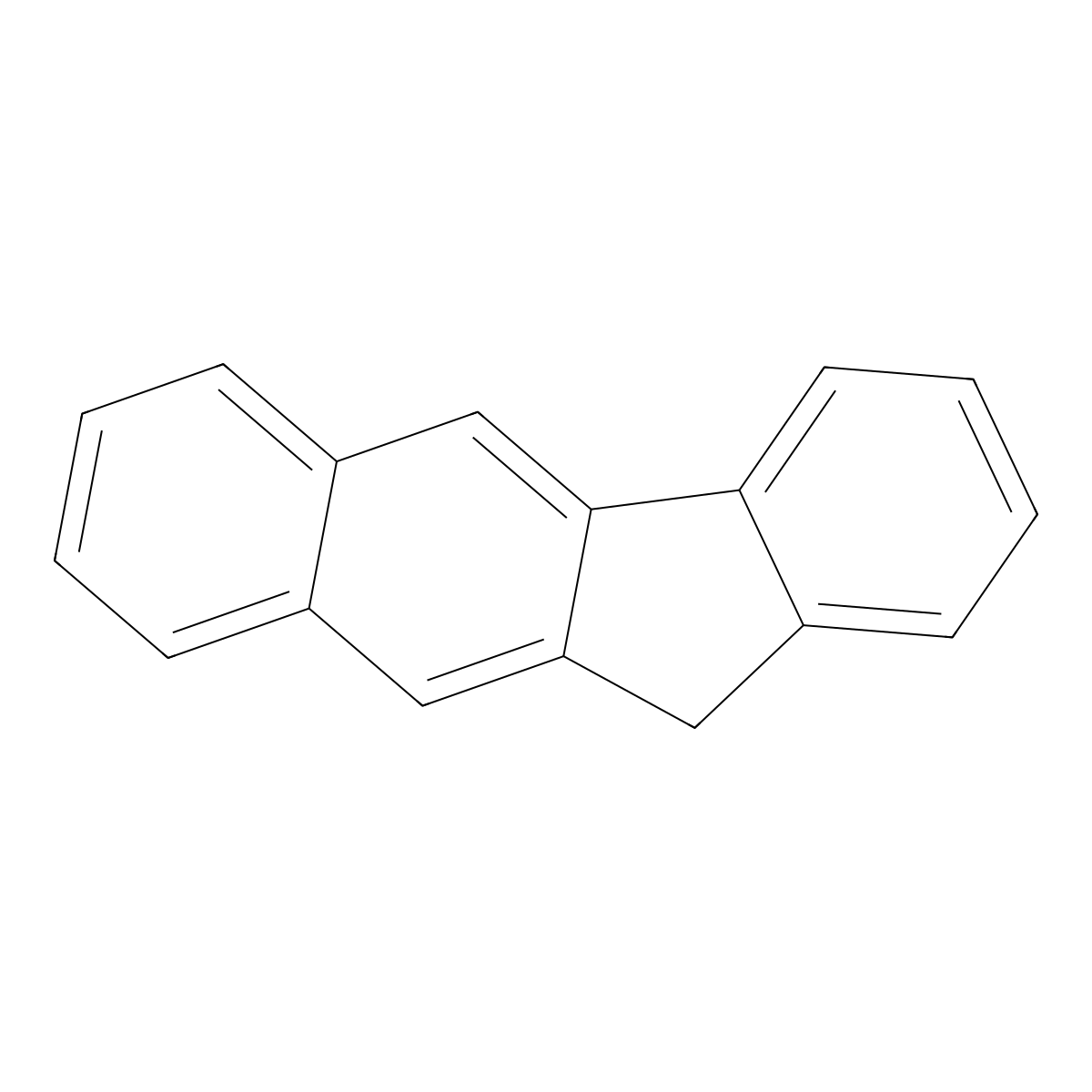 11H-Benzo(b)fluorene molecular structure, CAS 243-17-4