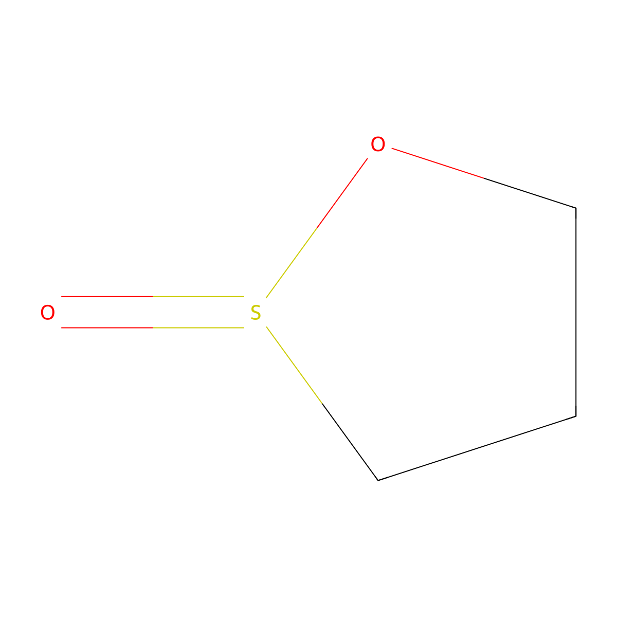 1,2-Oxathiolane 2-oxide molecular structure, CAS 24308-28-9